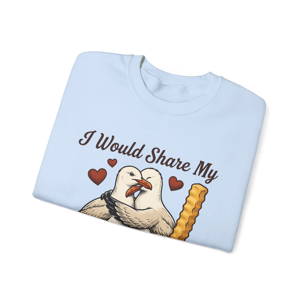 Seagull Couple Sweatshirt St. Valentine's Day Humor Gift Women Vintage Sweatshirt Gull Sweatshirt Valentine Fan Retro Sweatshirt Funny Graphic Hand Drawn