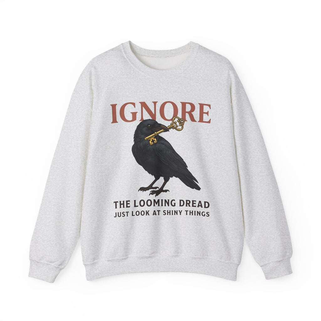 Black Bird Key Sweatshirt Funny Alternative Gift Women Rustic Sweatshirt Key Sweatshirt Humor Fan Vintage Sweatshirt Alternative Graphic Doodle Antique Key