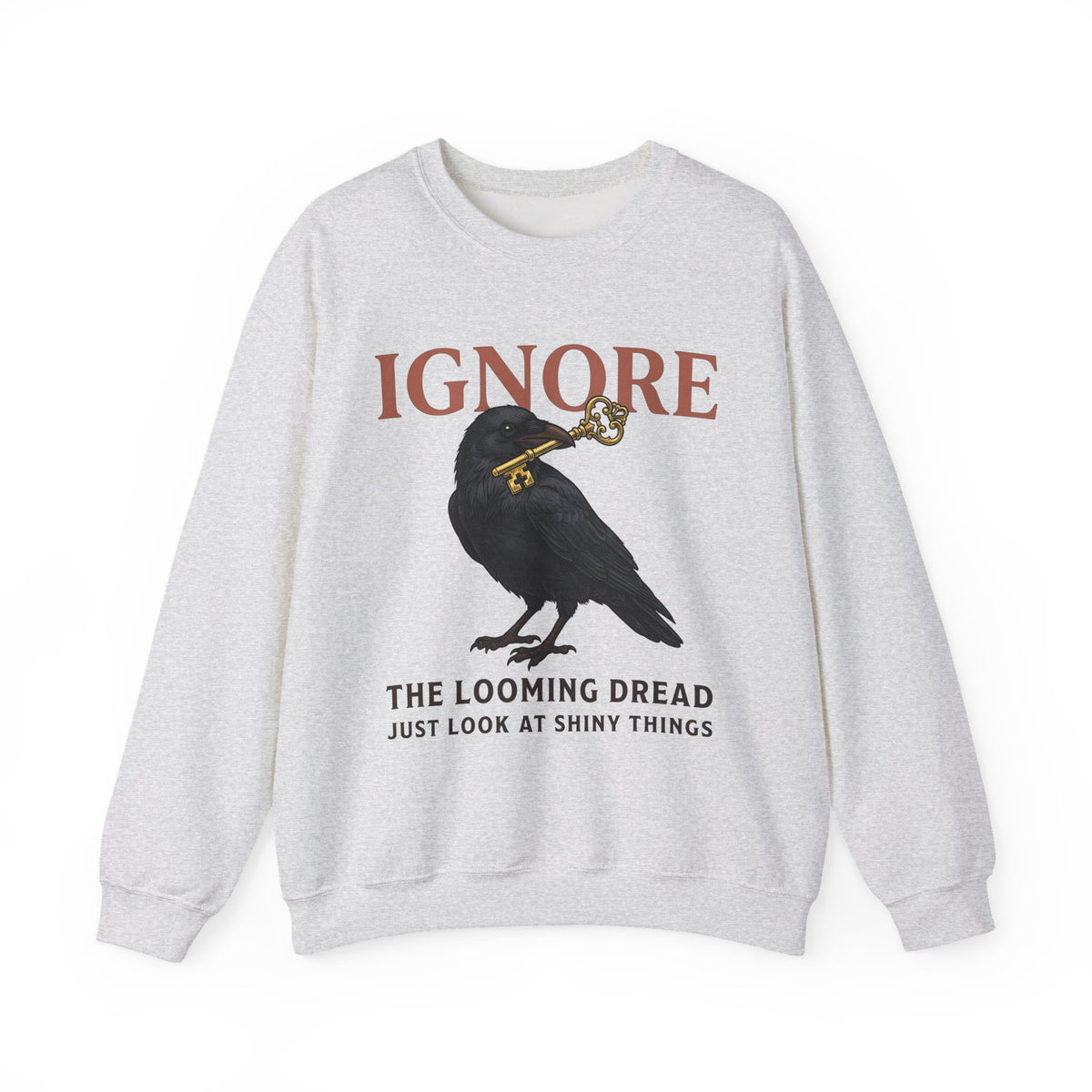 Black Bird Key Sweatshirt Funny Alternative Gift Women Rustic Sweatshirt Key Sweatshirt Humor Fan Vintage Sweatshirt Alternative Graphic Doodle Antique Key