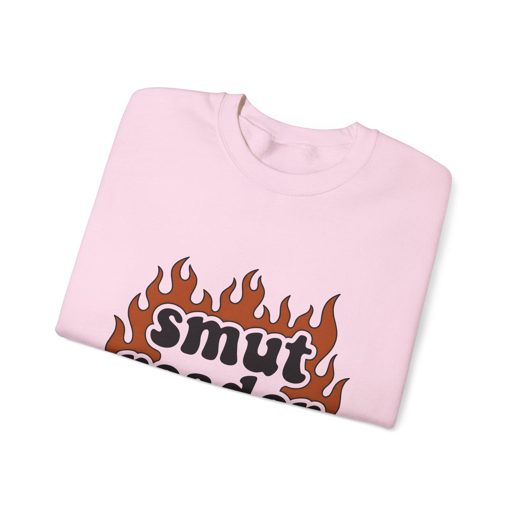 Fiery Letters Sweatshirt Boho Chic Novels Gift Women Sketch Sweatshirt Alphabet Sweatshirt Hippie Fan Hand Drawn Sweatshirt Literary Graphic Cartoon Fireball