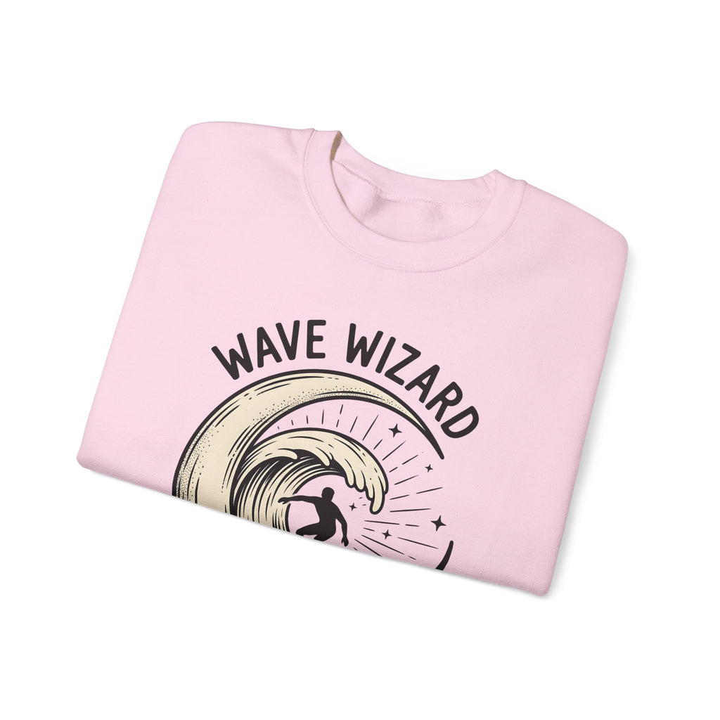 Surf Break Sweatshirt Surfing Coast Gift Women Hand Drawn Sweatshirt Wave Sweatshirt Surfer Fan Beach Graphic Illustration Line Art Star Motifs Sweatshirt