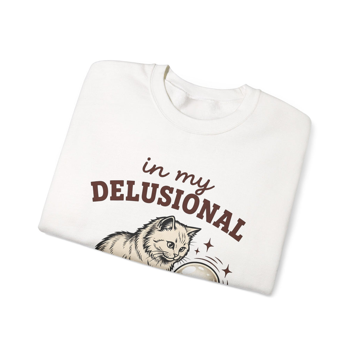 Magic Cat Sweatshirt Cat Occult Gift Women Rustic Sweatshirt Kitten Sweatshirt Cat Fan Feline Sweatshirt Mystical Graphic Old-Fashioned Globe Sweatshirt