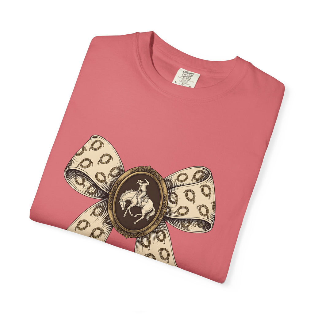 Rodeo Girl T-Shirt Cowgirl Equine Gift Women Retro T-Shirt Cowgirl