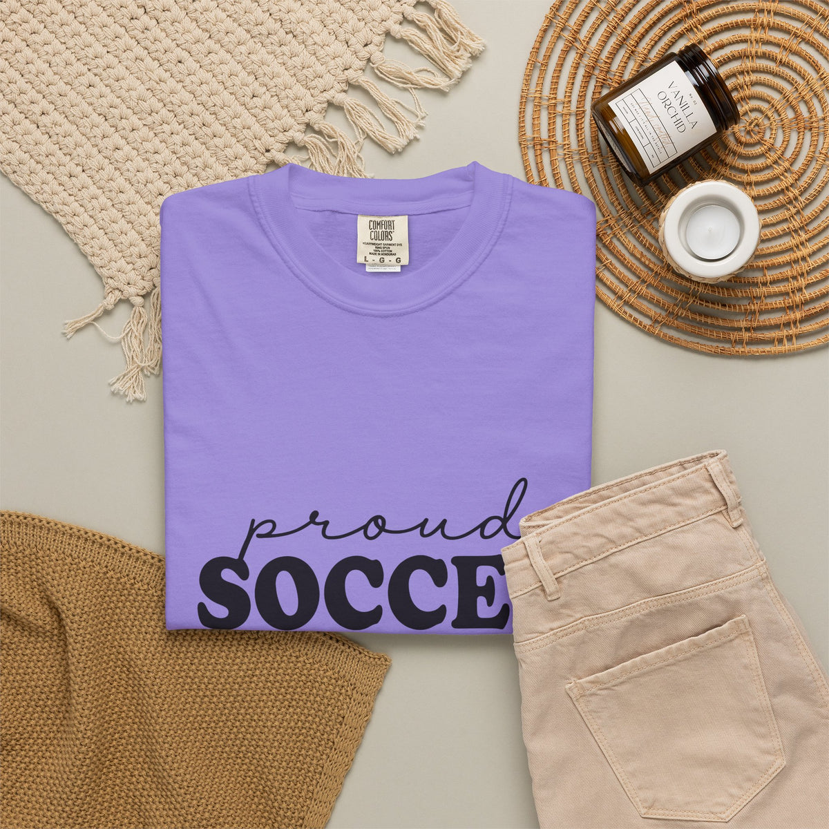 Soccer Ball T-Shirt Soccer Mom Fitness Gift Women Heavy T-Shirt Football T-Shirt Soccer Fan Grunge T-Shirt Workout Graphic Clean Sports T-Shirt