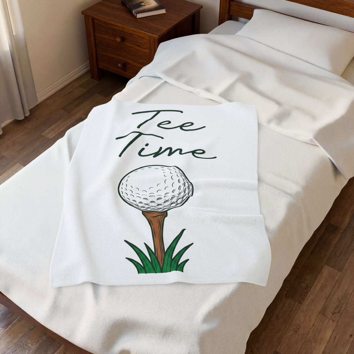 Golf Ball Golf Hiking Gift Flat Golf Golfing Fan Simple Blanket