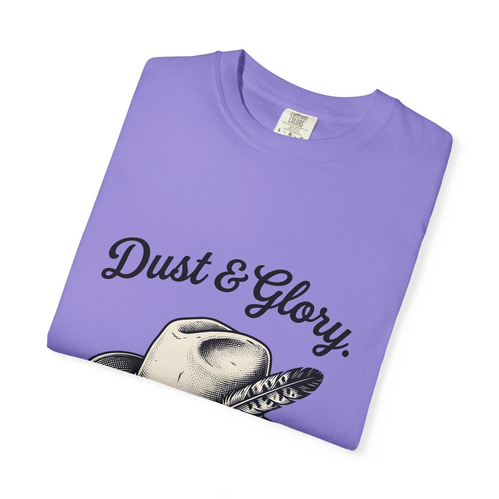 Western Hat Cowgirl Rodeo Gift Antique Cowboy Hat Cowgirl Fan Stetson Nostalgic Quill T-Shirt