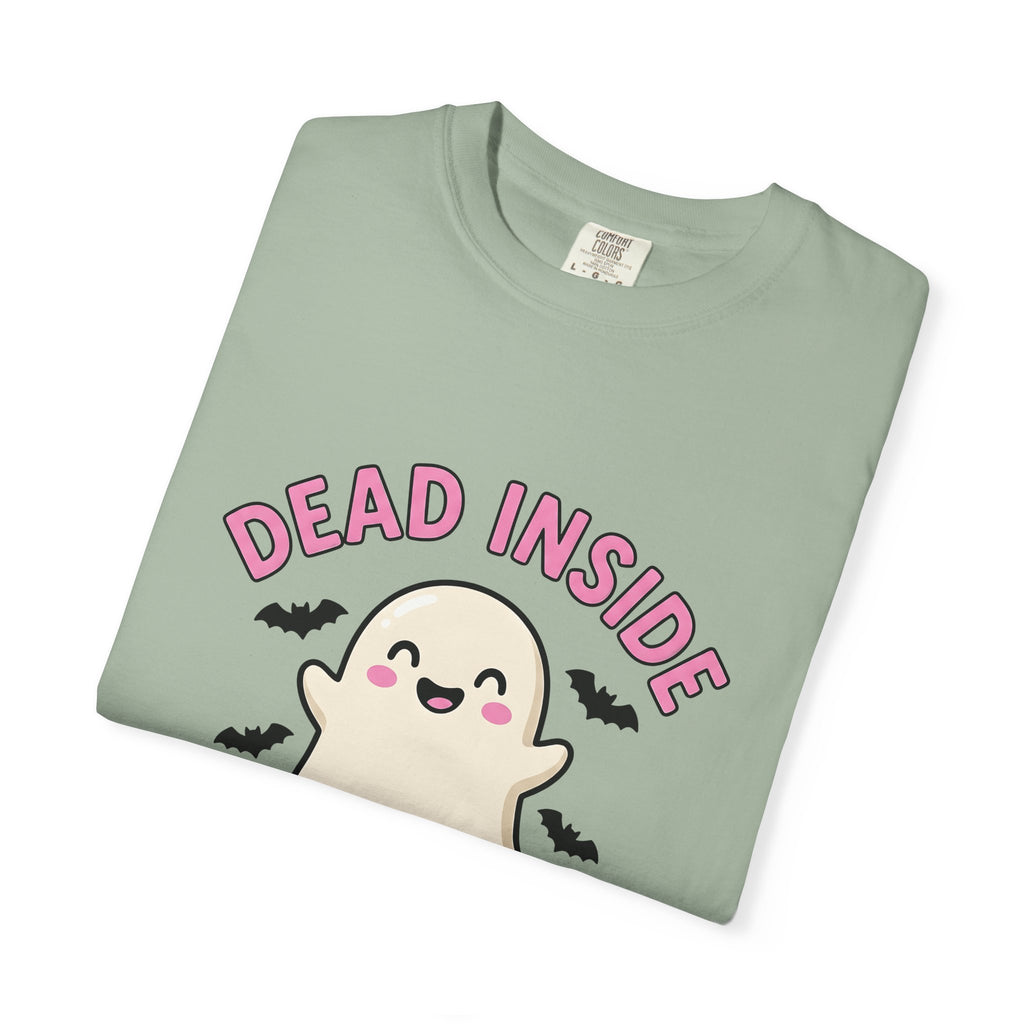 Spirit Illustration T-Shirt Funny Spooky Gift Women Cute T-Shirt Art T-Shirt Humor Fan Cartoon T-Shirt Horror Graphic Comic Flying Mammals T-Shirt