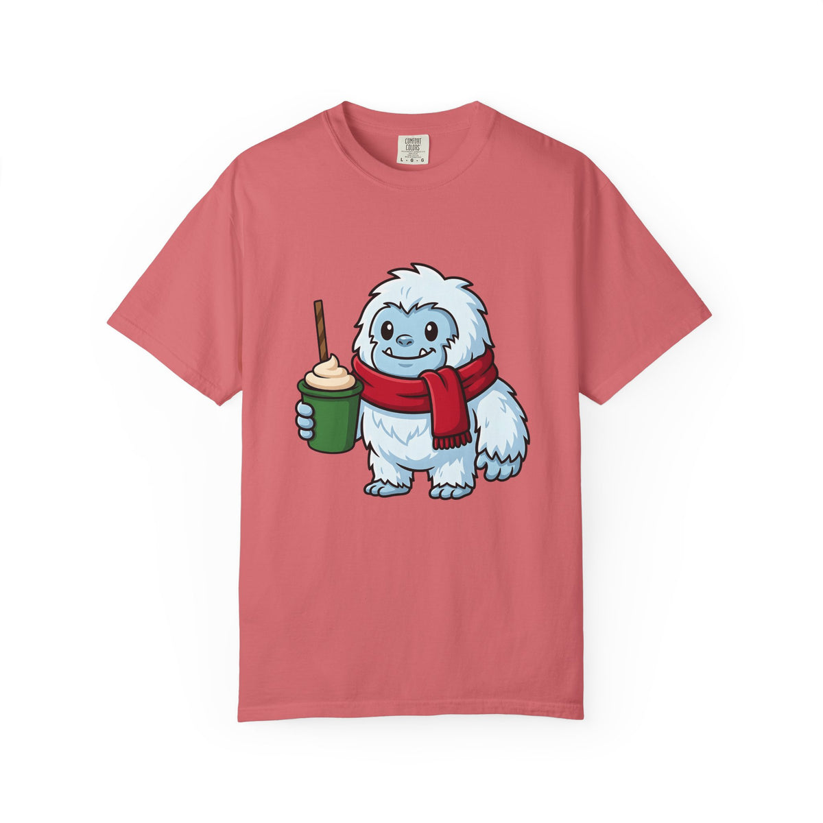 Abominable Snowman Christmas Holiday Gift Comic Yeti Xmas Fan Cartoon Holiday Chibi T-Shirt