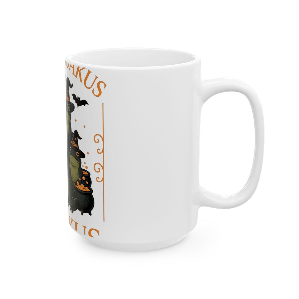 Witch Frogs Mug Halloween Animal Gift Women Cartoon Mug Toad Mug Horror Fan Comic Mug Creature Graphic Vintage Cauldrons Mug