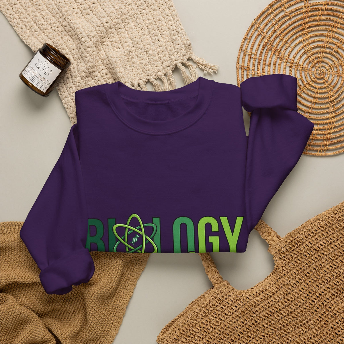 Dna Molecule Design Sweatshirt Teachers Biology Gift Women Contemporary Sweatshirt Genetic Structure Sweatshirt Educator Enthusiast Modern Sweatshirt Cellular