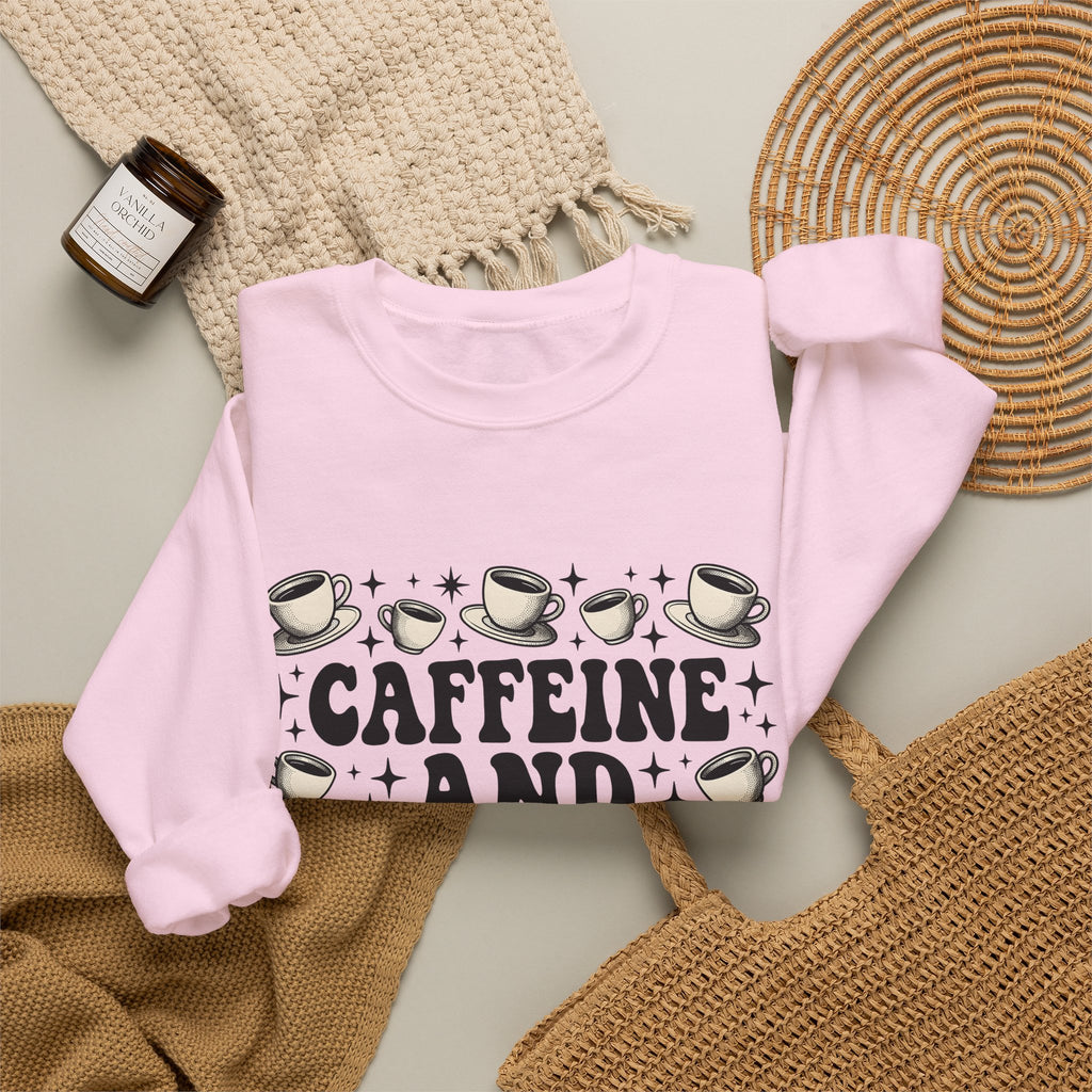 Coffee Cups Sweatshirt Mom Coffee Gift Women Bold Sweatshirt Sweatshirt Sweatshirt Mother Fan Coffee Sweatshirt Graphic Retro Stars Sweatshirt
