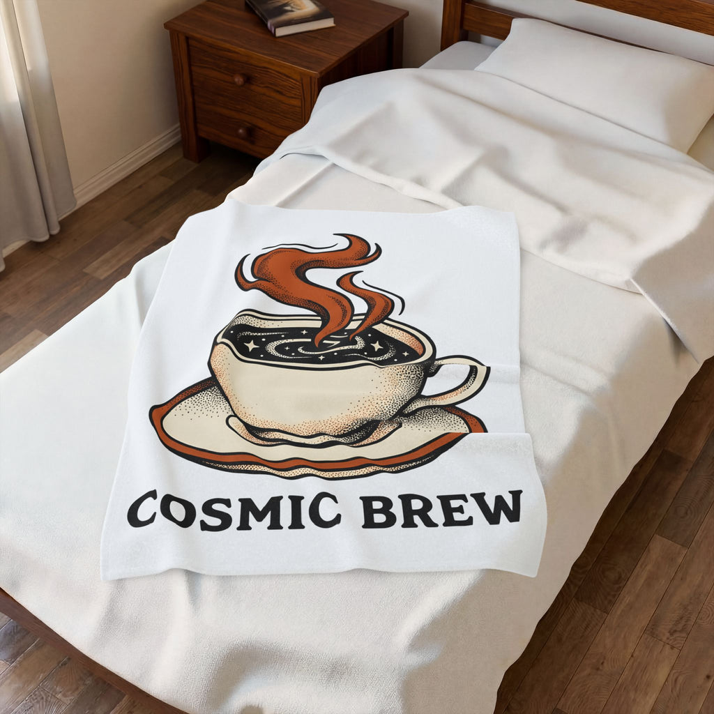 Coffee Blanket Blanket Boho Chic Espresso Gift Women Retro Blanket Blanket Blanket Bohemian Fan Vintage Blanket Coffee Graphic Sketch Sparkles Blanket