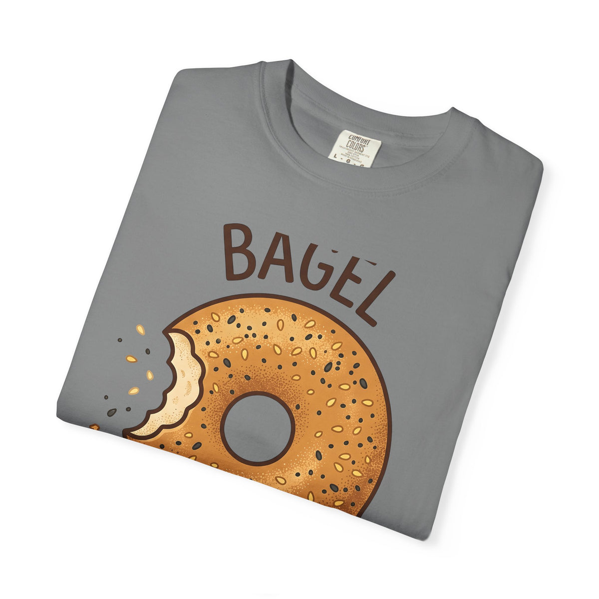 Bagel Desserts Morning Gift Doodle Bagel Pastry Fan Hand Drawn Breakfast Old School T-Shirt