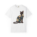 Feline Dreamcatcher Cat Metaphysical Gift Tribal Cat Dreamer Cat Fan Spiritual Mystical Doodle T-Shirt