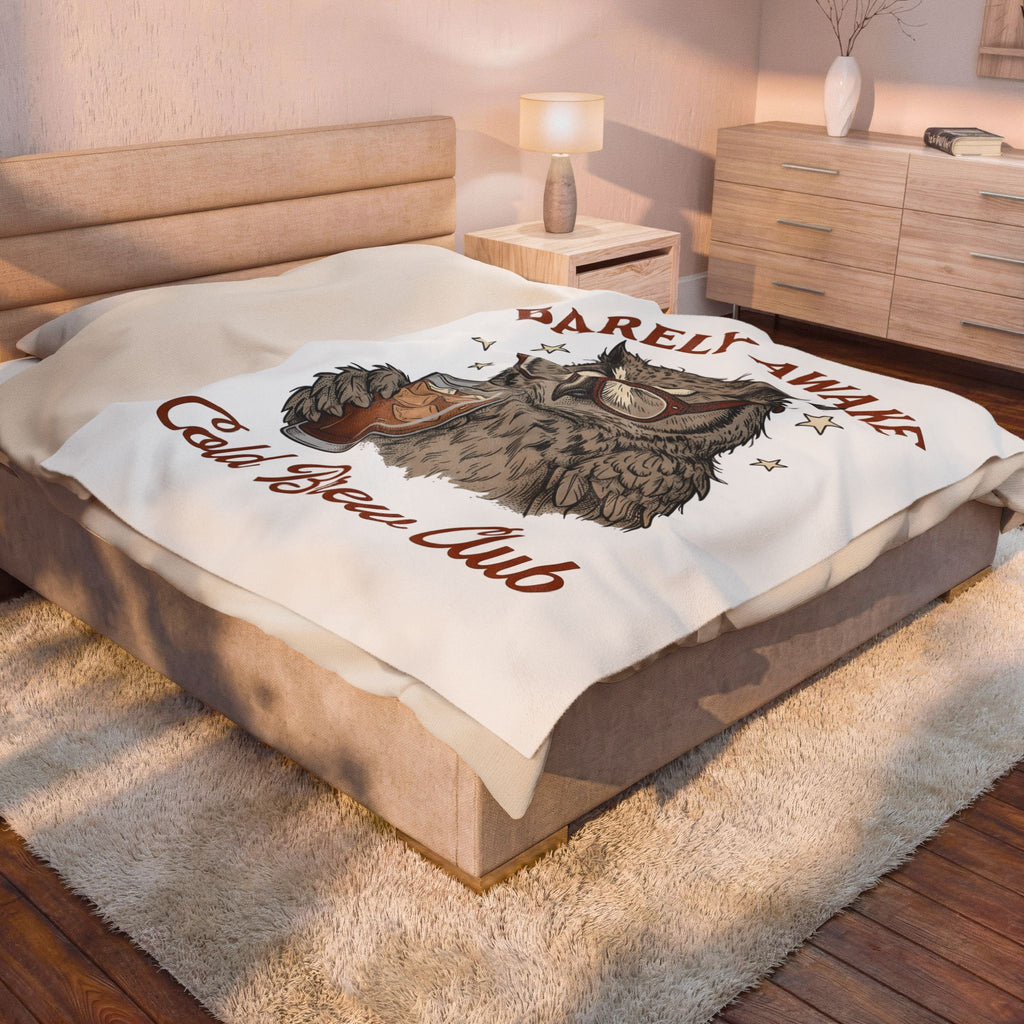 Bird Coffee Blanket Coffee Fauna Gift Women Old School Blanket Coffee Art Blanket Coffee Fan Wildlife Graphic Blanket Line Art Shines Blanket