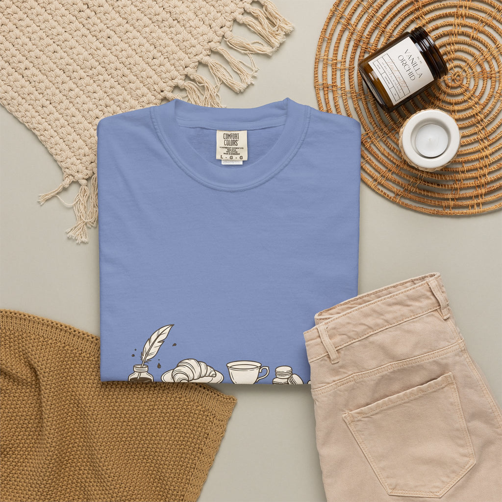 Dessert Coffee Cup T-Shirt Coffee Pastry Gift Women Cartoon T-Shirt Coffee T-Shirt T-Shirt Coffee Fan Coffee Art T-Shirt Bakery Graphic Geometric Sweet