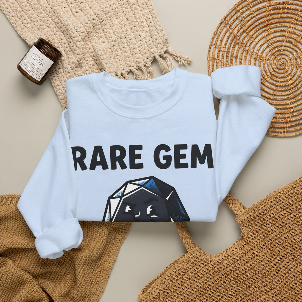 Jewel Icon Christmas Satire Gift Animation Gemstone Xmas Fan Cartoon Parody Classic Crimson Knot Sweatshirt