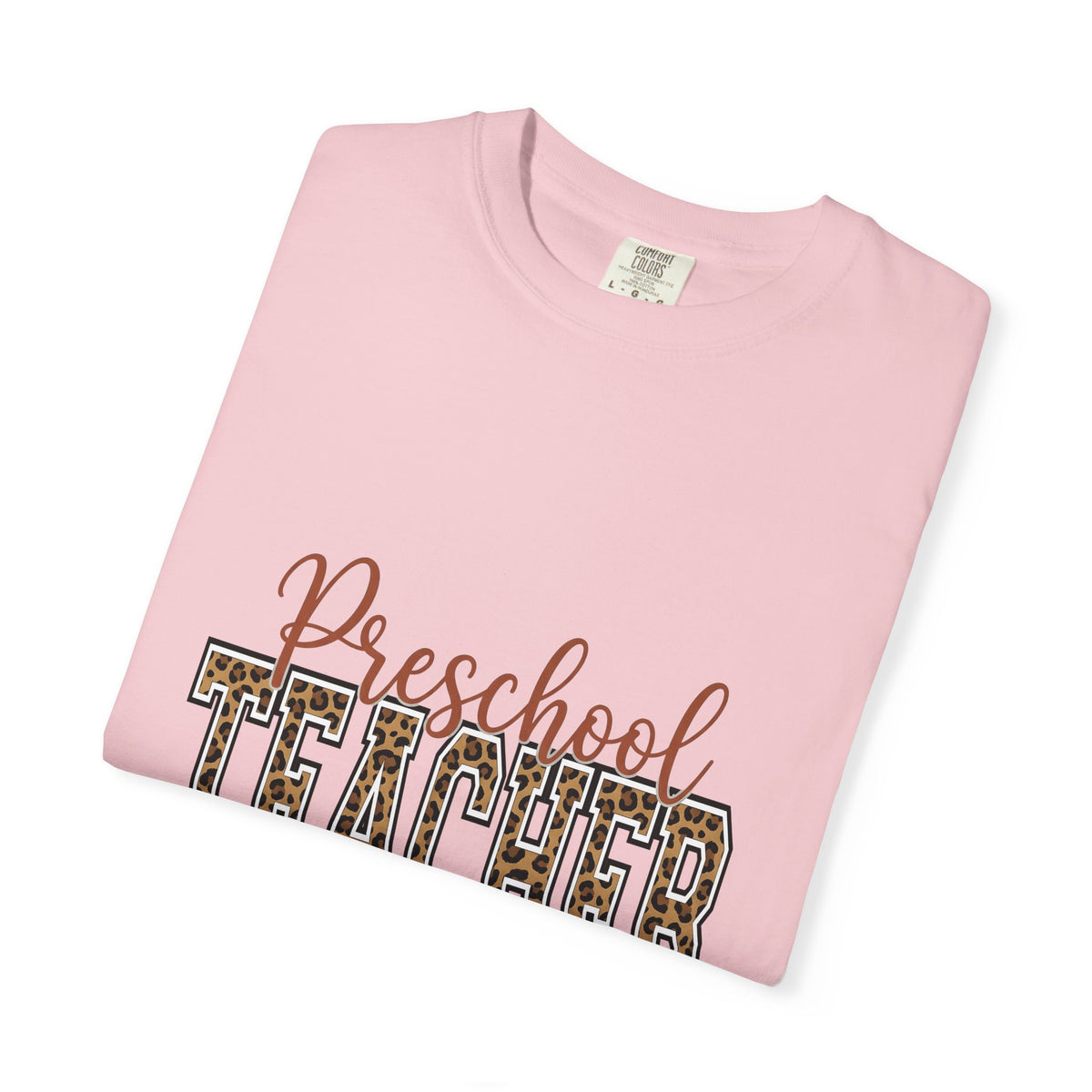 Cheetah Print Teacher T-Shirt Teacher Wildlife Gift Women Vibrant T-Shirt Educator T-Shirt Teacher Enthusiast Colorful T-Shirt Animal Graphic