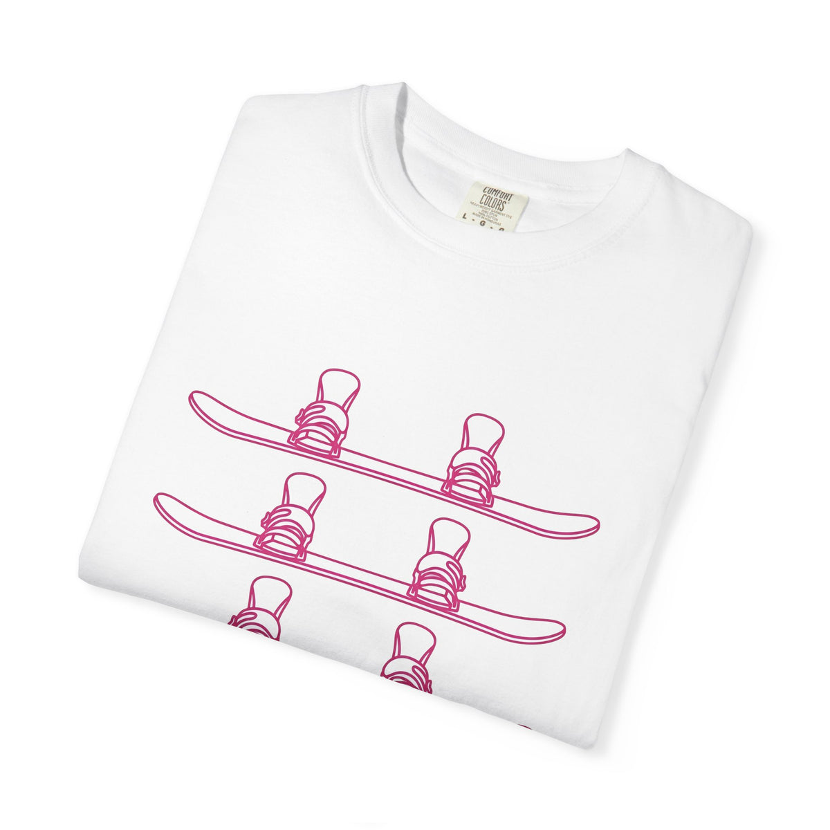 Snowboarder T-Shirt Sports Frost Gift Women Basic T-Shirt Snowboarder T-Shirt Athlete Fan Snowboarding T-Shirt Frosty Graphic Trendy Motif T-Shirt