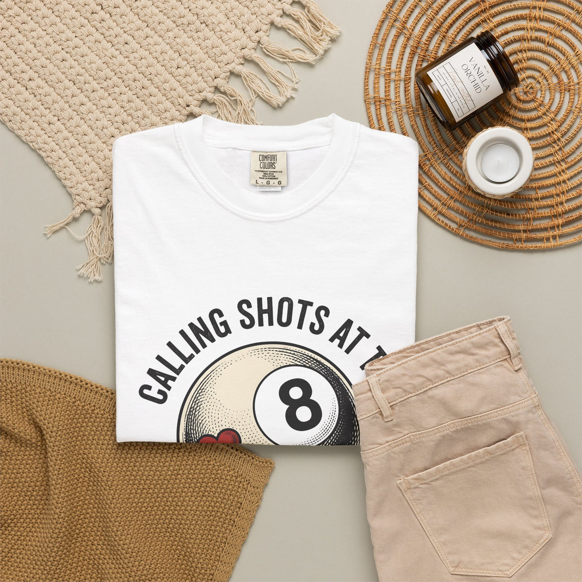 Billiard Ball Billiards Lounge Gift Retro Pool Ball Billiard Fan Vintage Bar Classic Heart T-Shirt