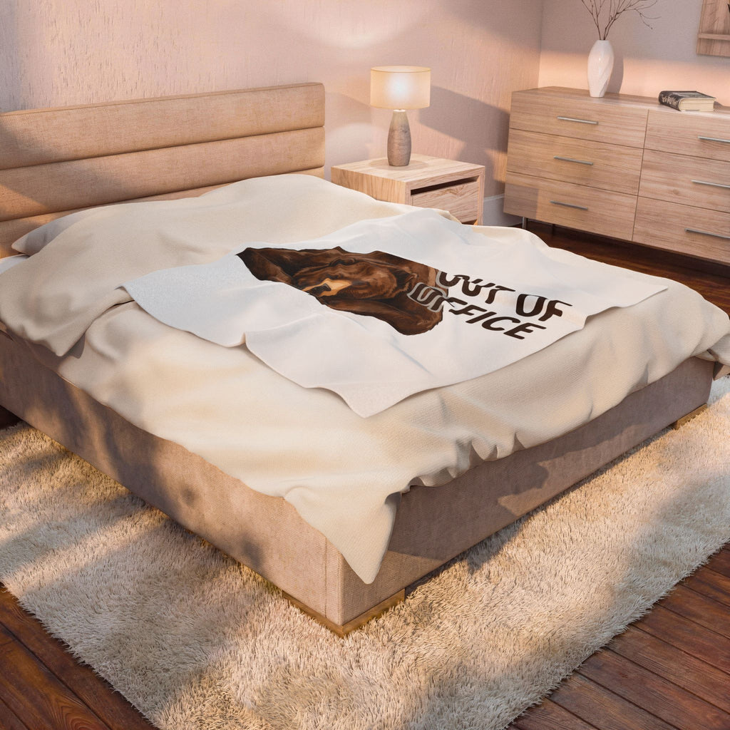 Brown Bear Blanket Bear Pet Gift Women Sketch Blanket Grizzly Blanket Bear Fan Ursine Blanket Animal Graphic Comic Sleep Blanket