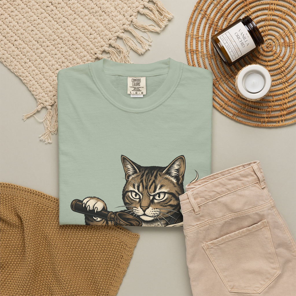 Coffee Cat T-Shirt Cat Espresso Gift Women Retro T-Shirt Kitty Cat T-Shirt Cat Fan Fifties T-Shirt Cappuccino Graphic Sketch Latte T-Shirt T-Shirt