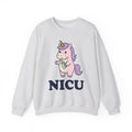 Baby Unicorn Sweatshirt NICU Nurse Clinic Gift Women Adorable Sweatshirt Unicorn Sweatshirt Nurse Practitioner Enthusiast Cute Sweatshirt Medical Graphic