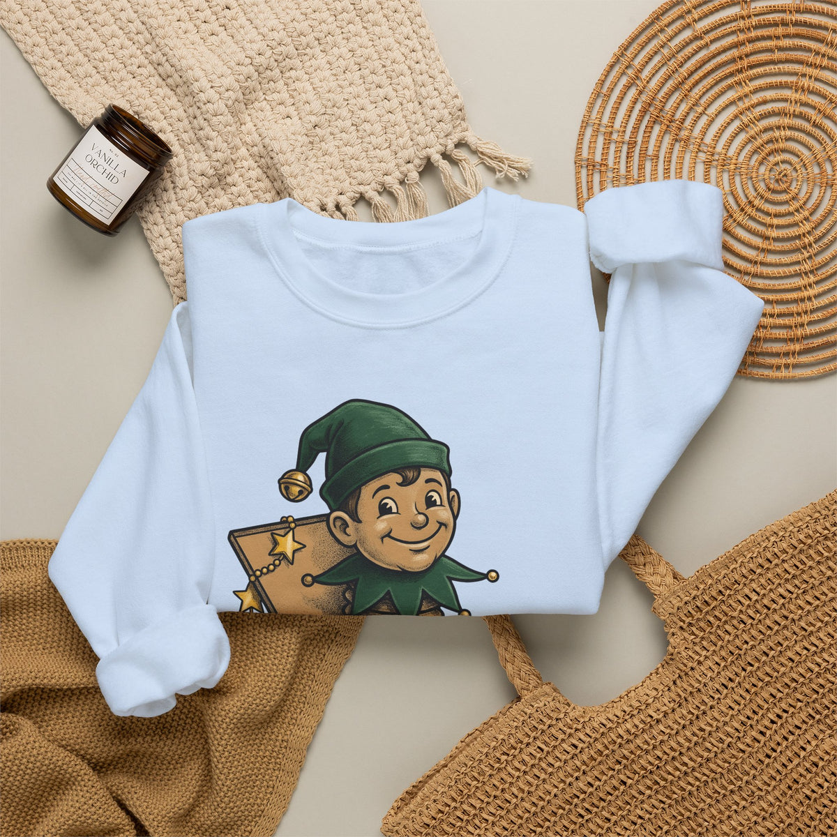 Elf Jack In The Box Christmas Holiday Gift Vintage Jack In The Box Christmas Sweatshirt