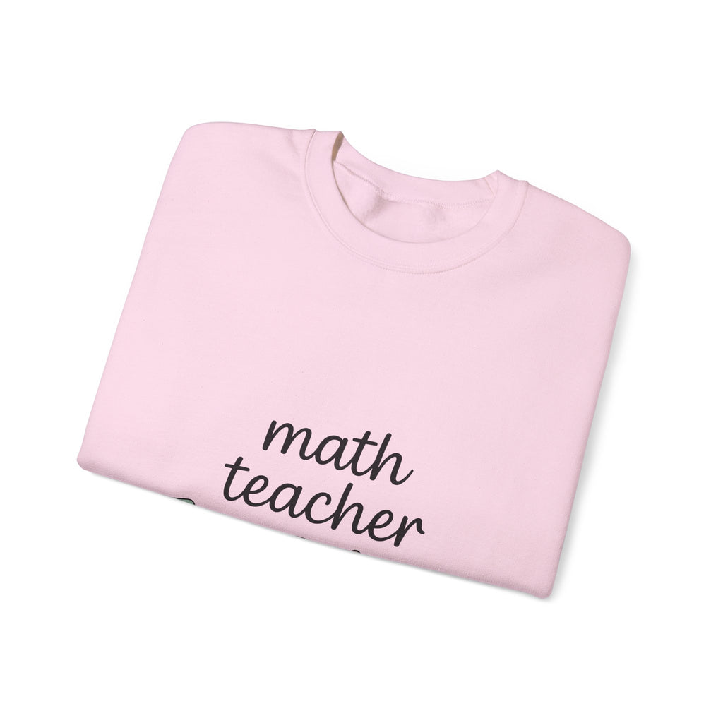 Math Tools Sweatshirt Teacher School Gift Women Cute Sweatshirt Geometry Sweatshirt Educator Enthusiast Adorable Sweatshirt Classroom Graphic Hand Drawn Daisy