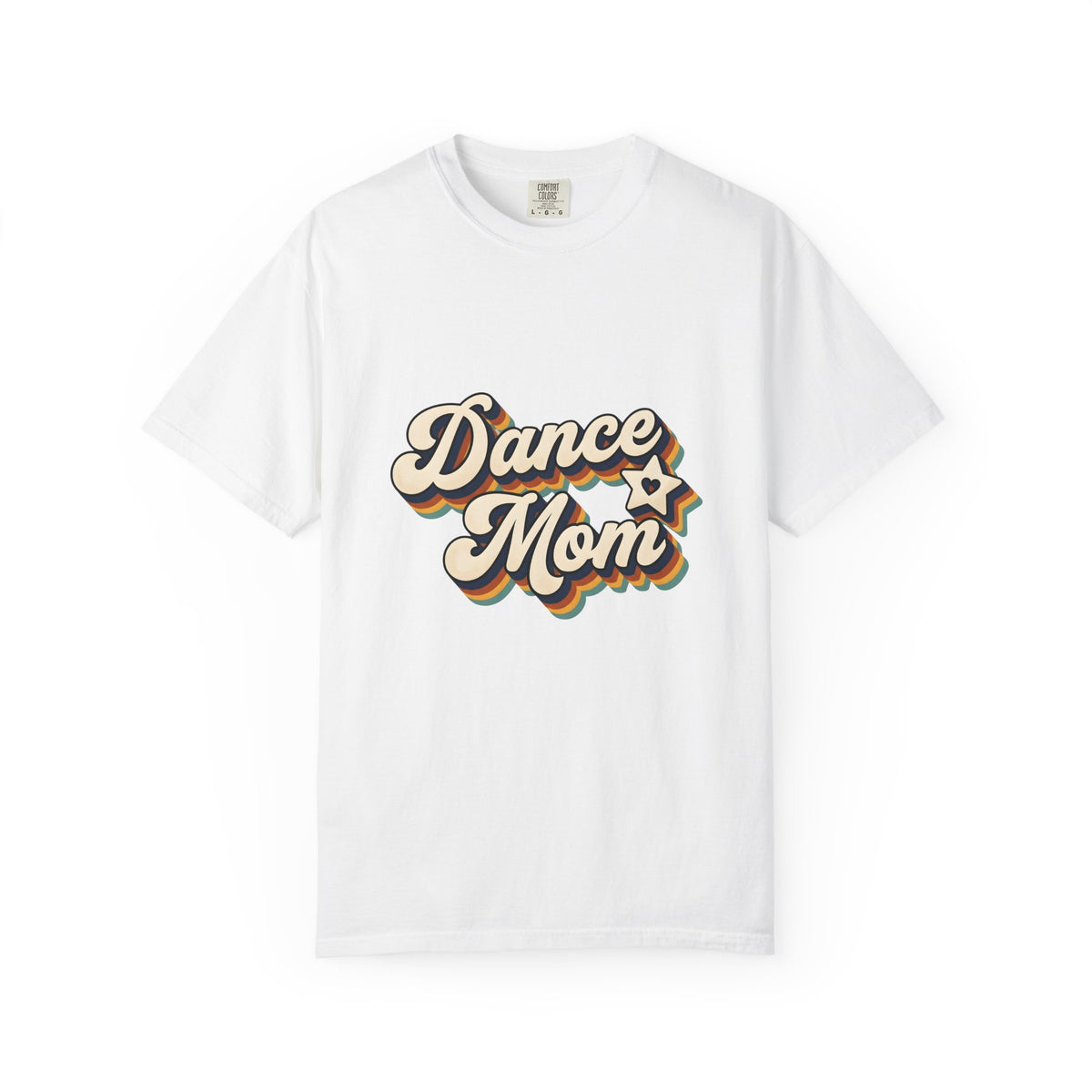 Vintage Lettering T-Shirt Moms Ballet Gift Women Block T-Shirt Typography T-Shirt Motherhood Enthusiast Typography T-Shirt Dance Graphic Classic