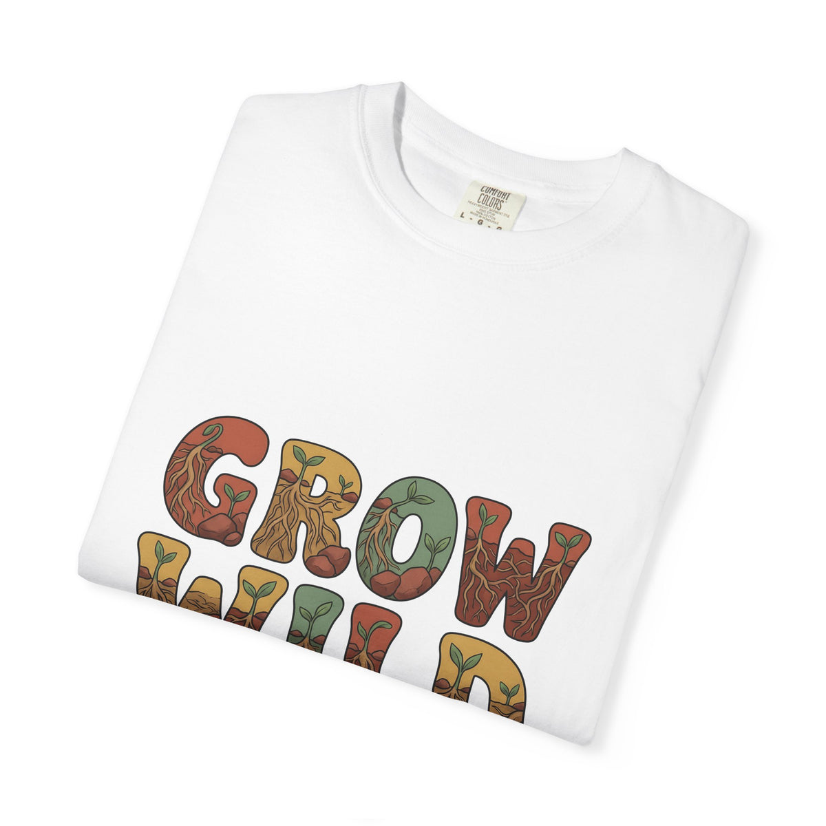 Plant Root Boho Chic Outdoors Gift Sketch Root System Bohemian Enthusiast Drawing T-Shirt