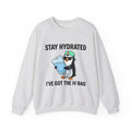 Penguin Nurse Sweatshirt Nurses Creatures Gift Women Chibi Sweatshirt Nurse Sweatshirt Nursing Enthusiast Cartoon Sweatshirt Animal Graphic Line Art Infusion