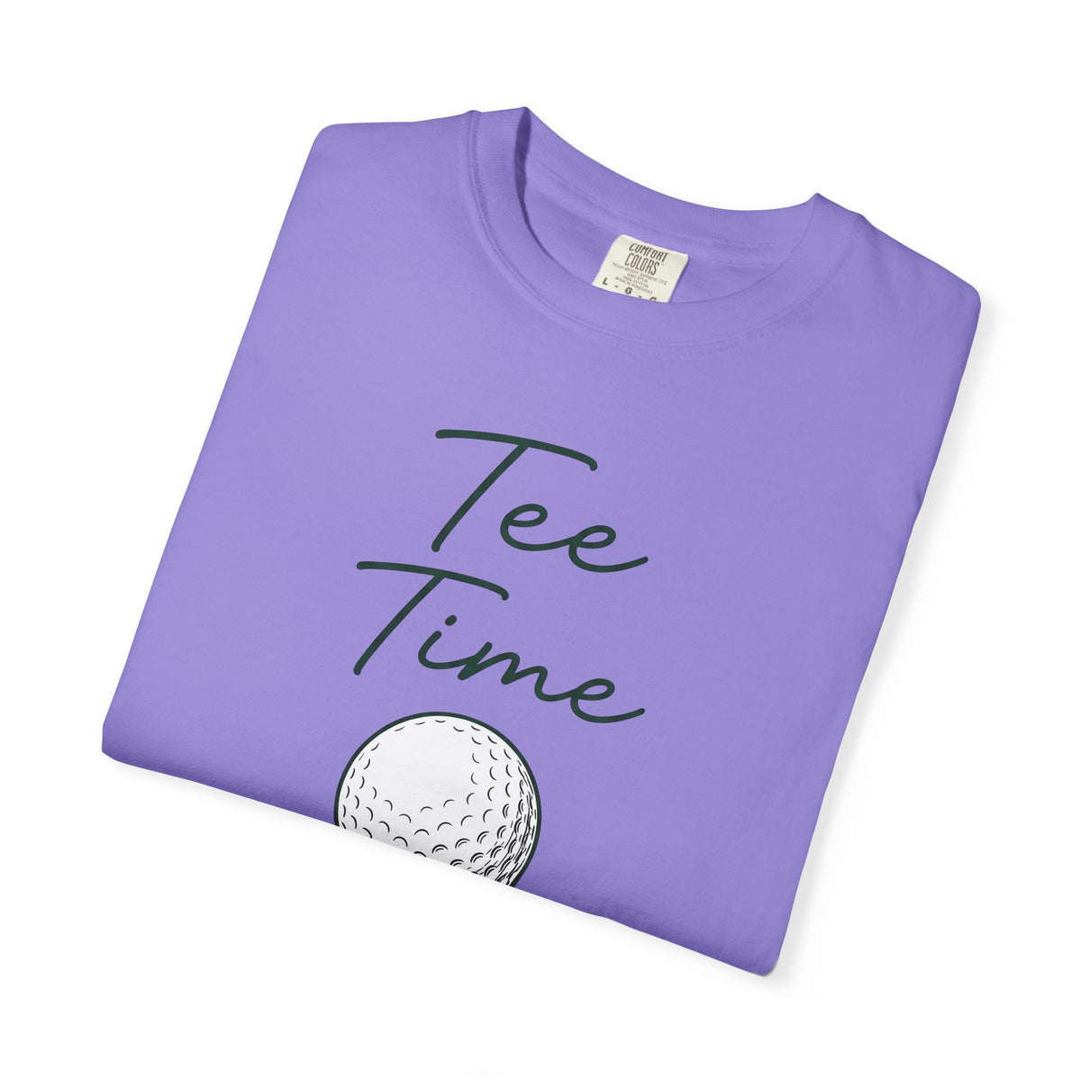 Golf Ball Golf Hiking Gift Flat Golf Golfing Fan Simple T-Shirt