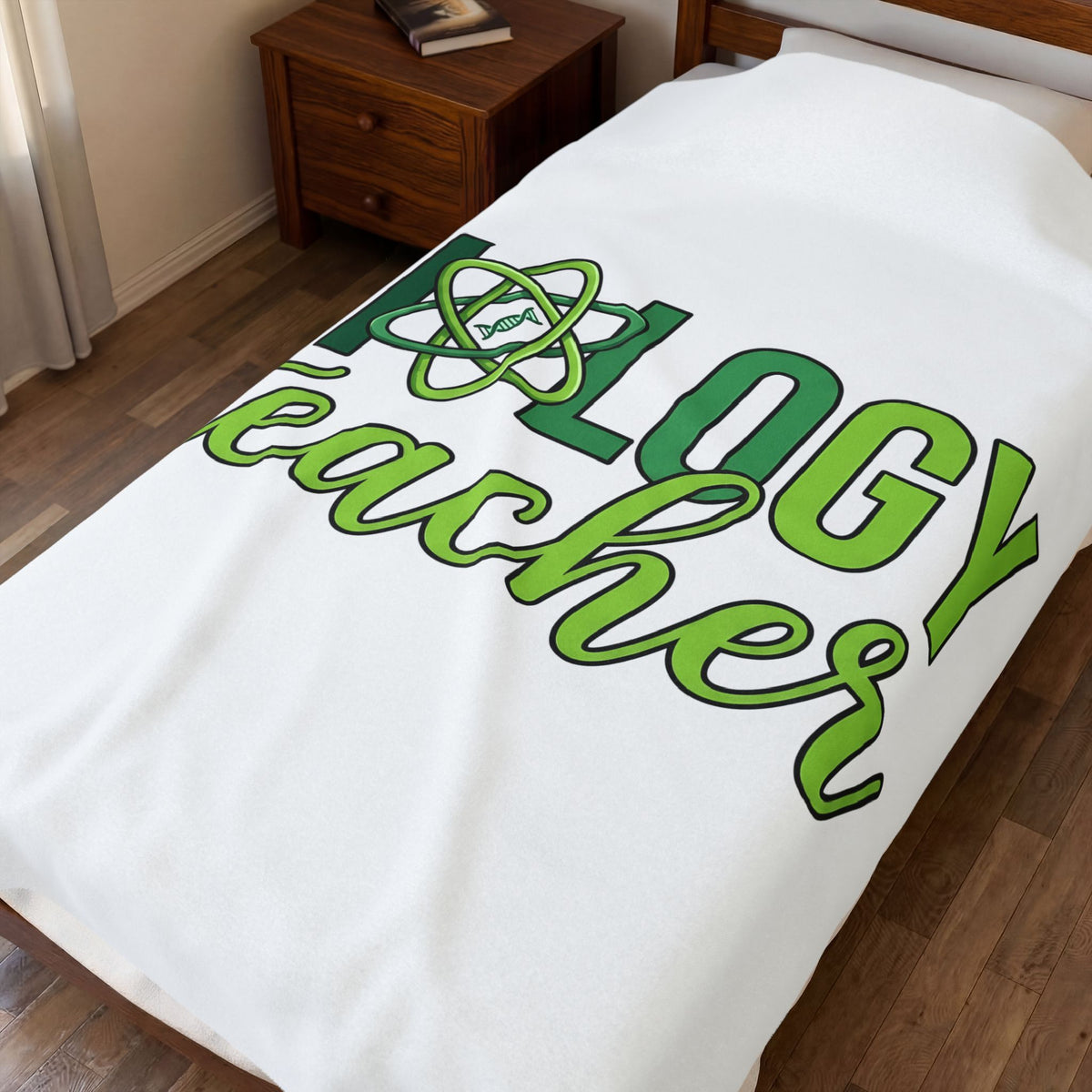 Dna Molecule Design Blanket Teachers Biology Gift Women Contemporary Blanket Genetic Structure Blanket Educator Enthusiast Modern Blanket Cellular