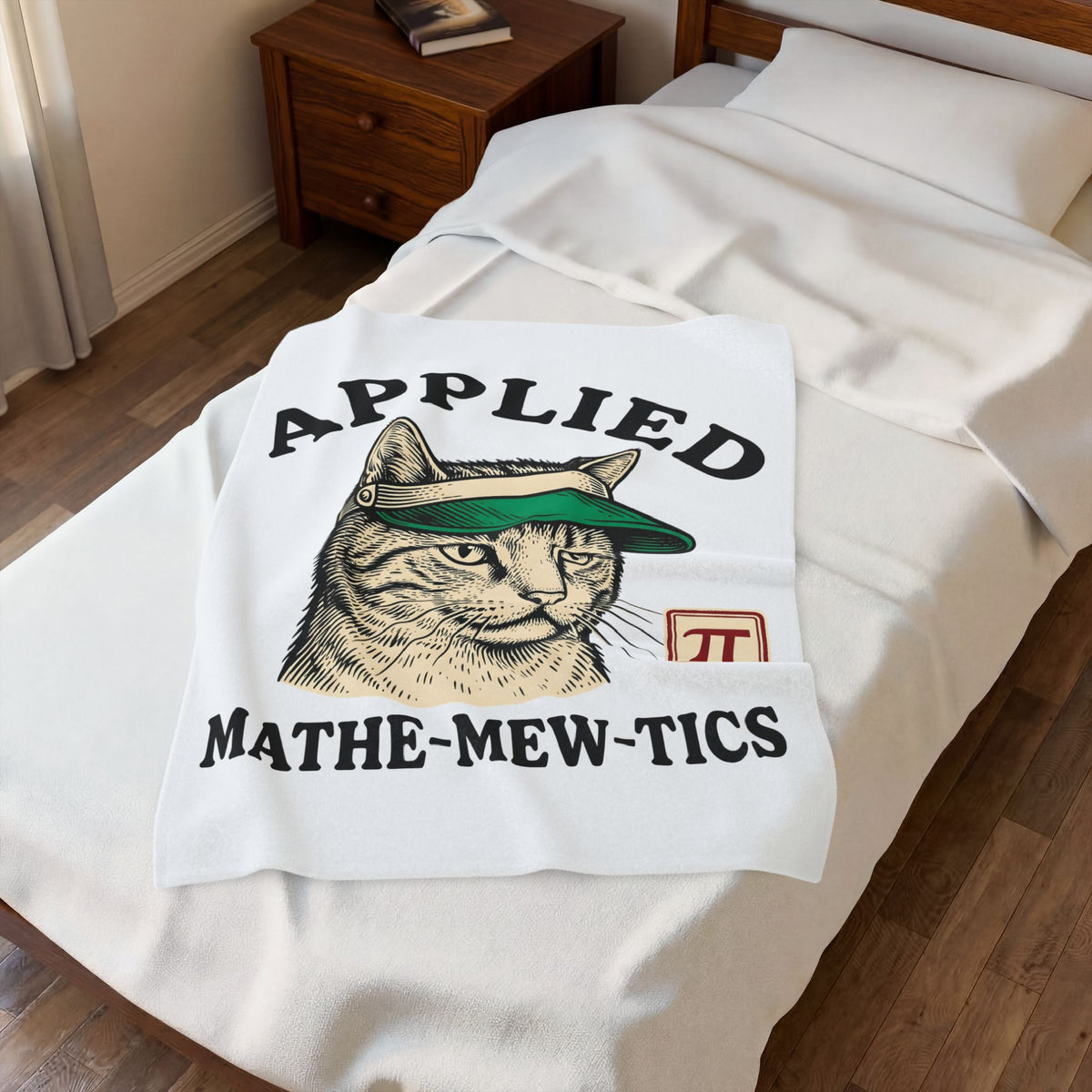 Kitty Art Blanket Cat Calculus Gift Women Throwback Blanket Cat Blanket Cat Fan Vintage Blanket Math Graphic Sketch Art Goggles Blanket