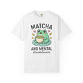 Frog Tea T-Shirt Coffee Animal Gift Women Kawaii T-Shirt Toad Drink T-Shirt Coffee Fan Creature Graphic T-Shirt Cartoon Hearts T-Shirt