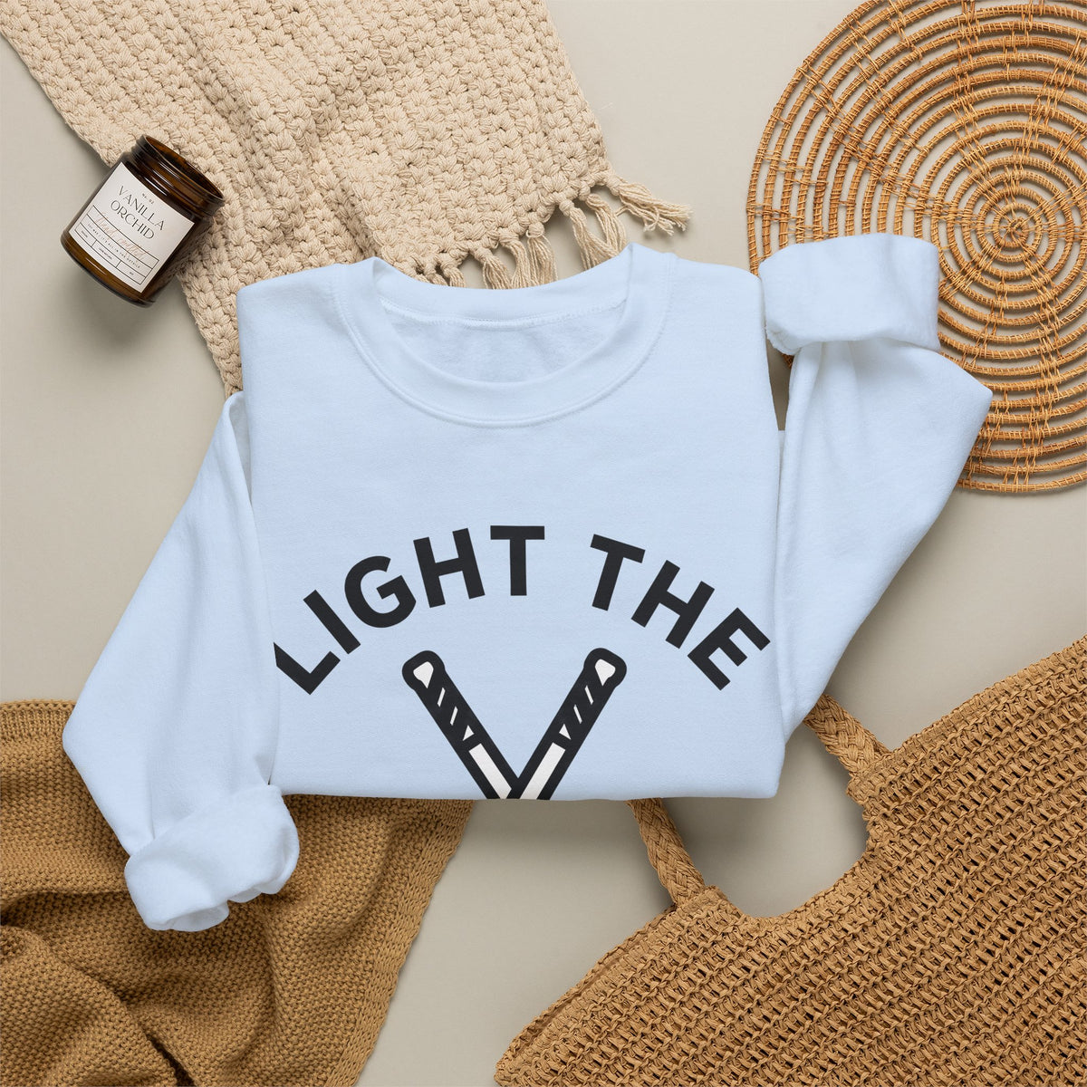 Hockey Sticks Sweatshirt Hockey Sportsperson Gift Women Strong Sweatshirt Hockey Stick Sweatshirt Hockey Fan Powerful Sweatshirt Athlete Graphic Sleek Crossed