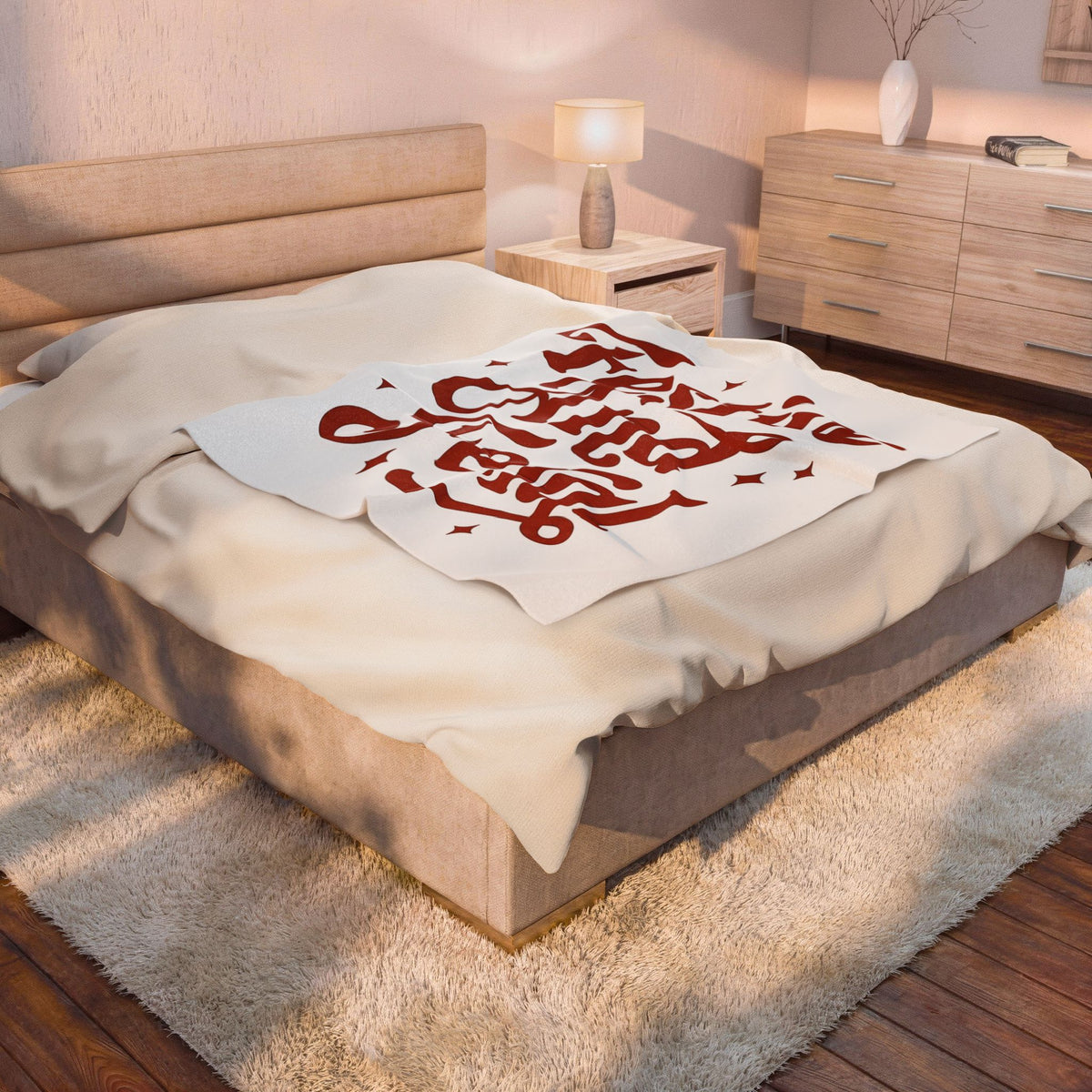 Old Style Text Blanket Christmas Seasonal Gift Women Rustic Blanket Typography Blanket Xmas Fan Holiday Blanket Vintage Graphic Script Twinkles