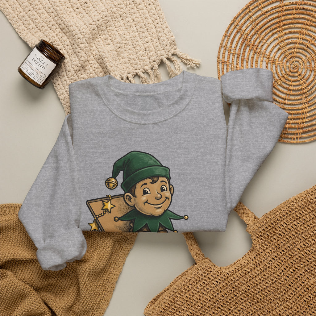 Elf Jack In The Box Christmas Holiday Gift Vintage Jack In The Box Christmas Sweatshirt