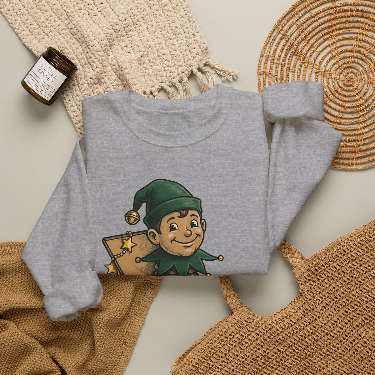 Elf Jack In The Box Christmas Holiday Gift Vintage Jack In The Box Christmas Sweatshirt