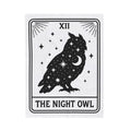 Owl Silhouette Blanket Boho Chic Tarot Gift Women Celestial Blanket Hoot Blanket Bohemian Fan Mystical Blanket Oracle Graphic Vintage Stars Blanket