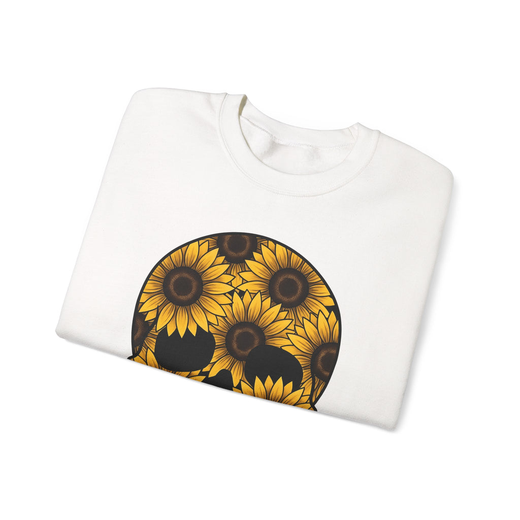 Bloom Skull Sweatshirt Floral Alternative Gift Women Pop Art Sweatshirt Sugar Skull Sweatshirt Floral Fan Pop Art Sweatshirt Punk Graphic Tribal Petals Sweatshirt