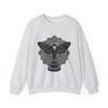 Bug Skull Sweatshirt Boho Chic Dark Fashion Gift Women Floral Sweatshirt Insect Skull Sweatshirt Bohemian Fan Botanical Sweatshirt Gothic Graphic Sketch