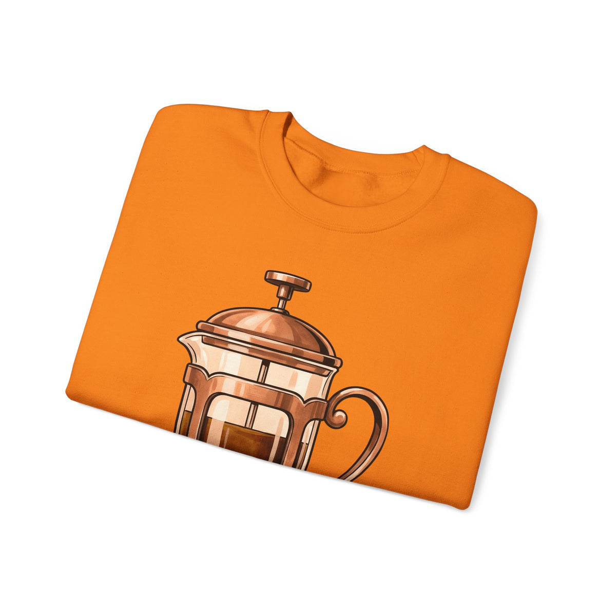 French Press Sweatshirt Coffee Bakeware Gift Women Line Art Sweatshirt Cafetiere Sweatshirt Coffee Fan Baking Graphic Sweatshirt Watercolor Coffee Sweatshirt