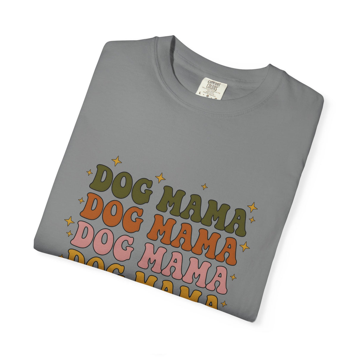 Old School Font T-Shirt Dog Mom Fauna Gift Women Retro T-Shirt Typography T-Shirt Dog Mom Fan Vintage T-Shirt Wildlife Graphic Funky Shining T-Shirt