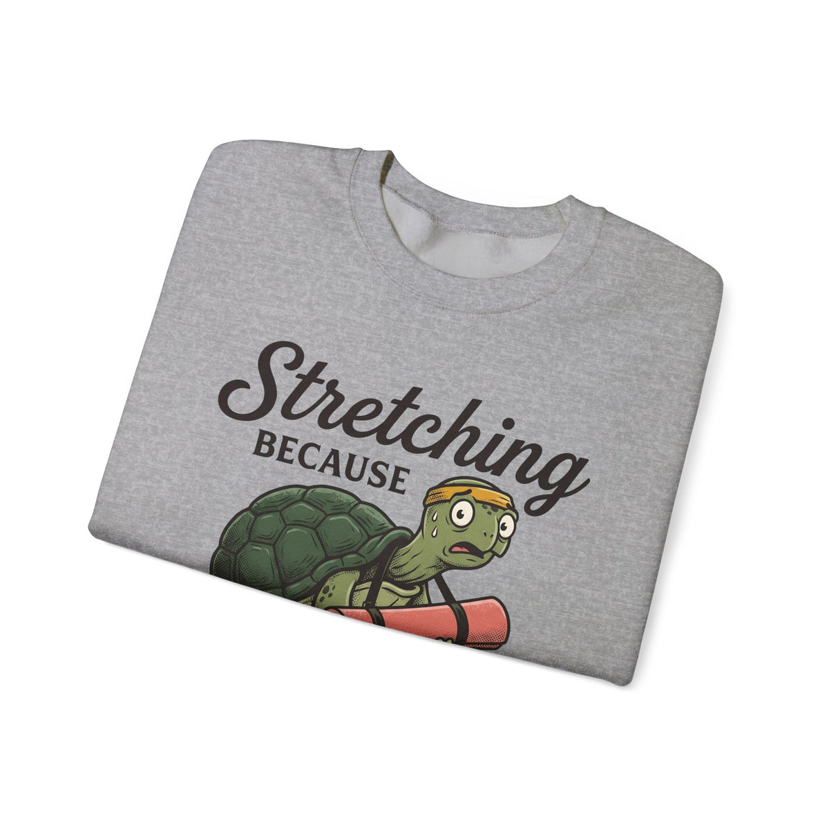 Turtle Pose Sweatshirt Yoga Wildlife Gift Women Comic Sweatshirt Kurmasana Sweatshirt Yogini Enthusiast Cartoon Sweatshirt Animal Graphic Vintage Water Lilies