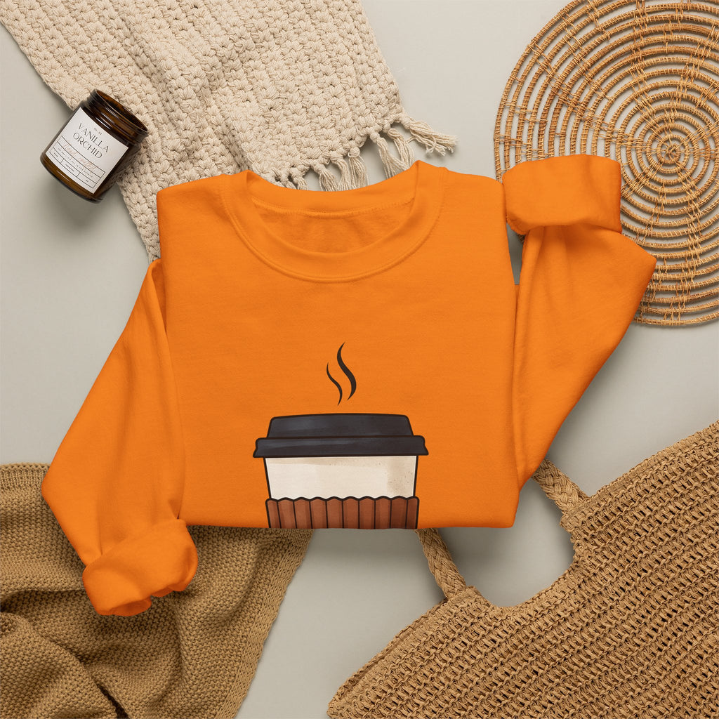 Coffee Cup Nurses Coffee Gift Modern Mug Nurse Enthusiast Contemporary Caffeine Minimalist Steam Sweatshirt