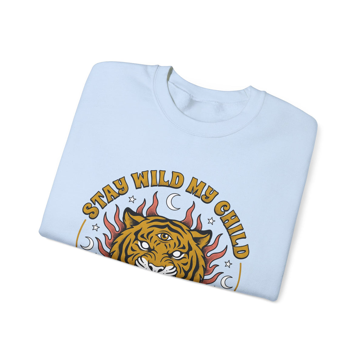 Tiger Head Sweatshirt Boho Chic Animal Gift Women Psychedelic Sweatshirt Tiger Sweatshirt Hippie Fan Tribal Graphic Vintage Rose Sweatshirt