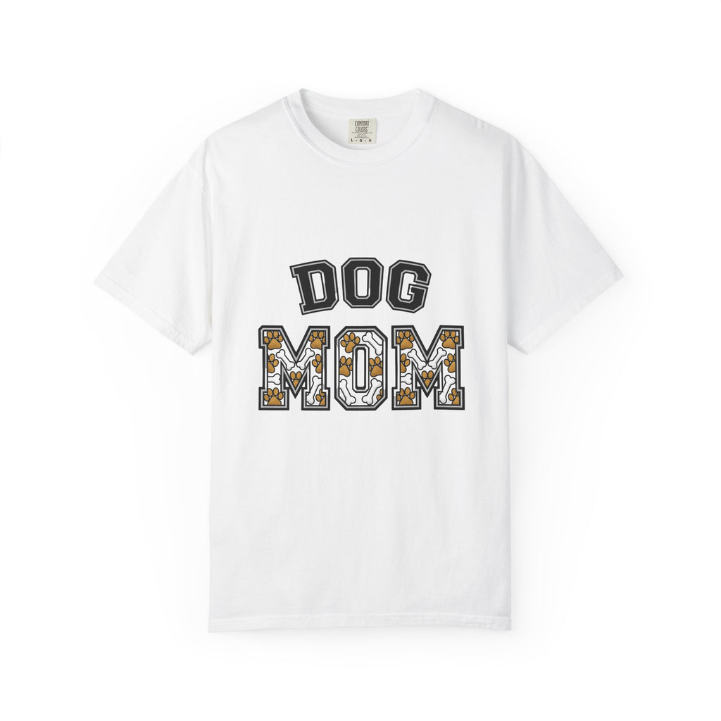 Dog Mom Illustration T-Shirt Dog Mom Dog Mom Companions Gift Women Eye-Catching T-Shirt Puppy T-Shirt Dog Mom Fan Canine Graphic Pet Design
