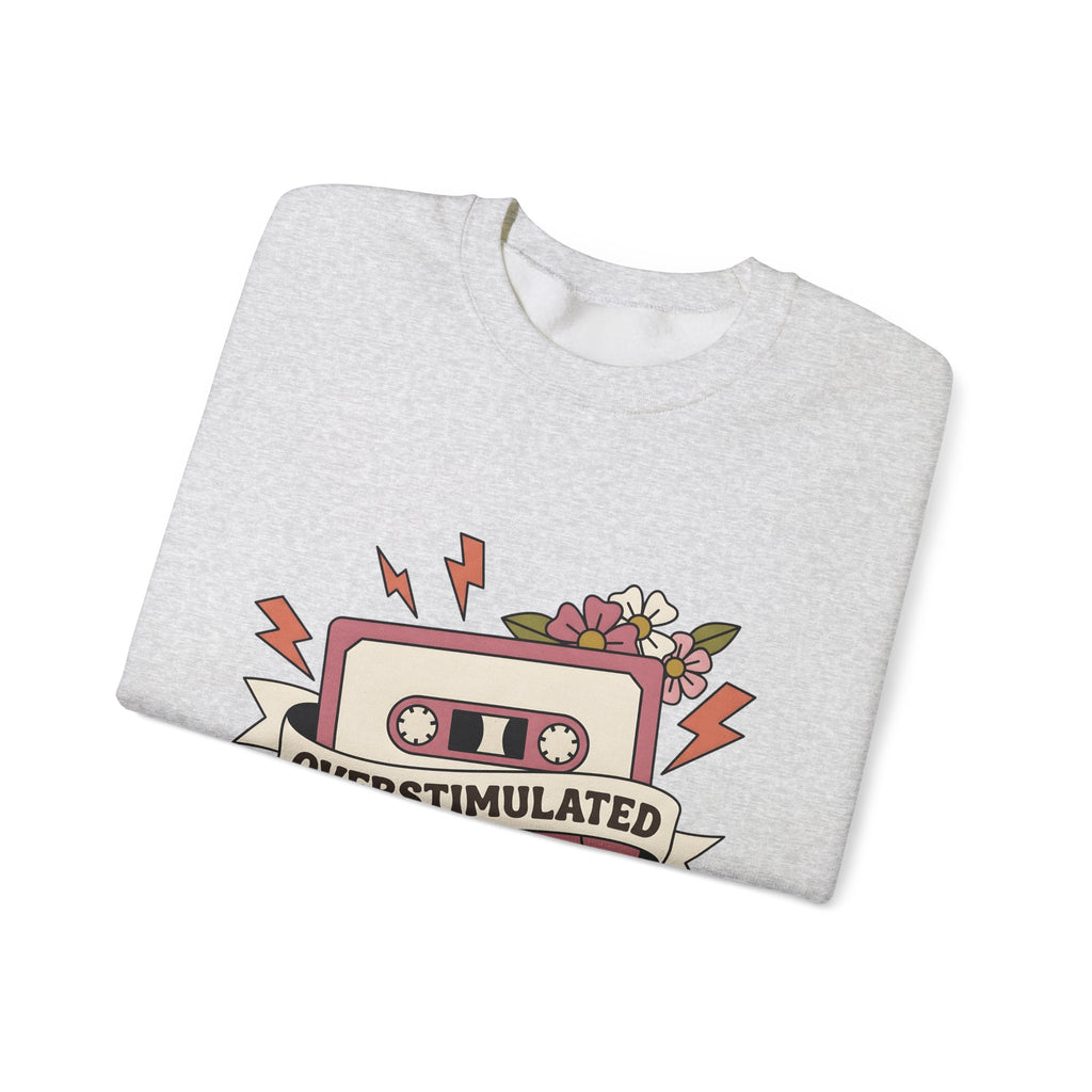 Cassette Tape Sweatshirt Mom Music Gift Women Boho Sweatshirt Mix Tape Sweatshirt Mother Fan Vintage Sweatshirt Music Graphic Retro Flowers Sweatshirt